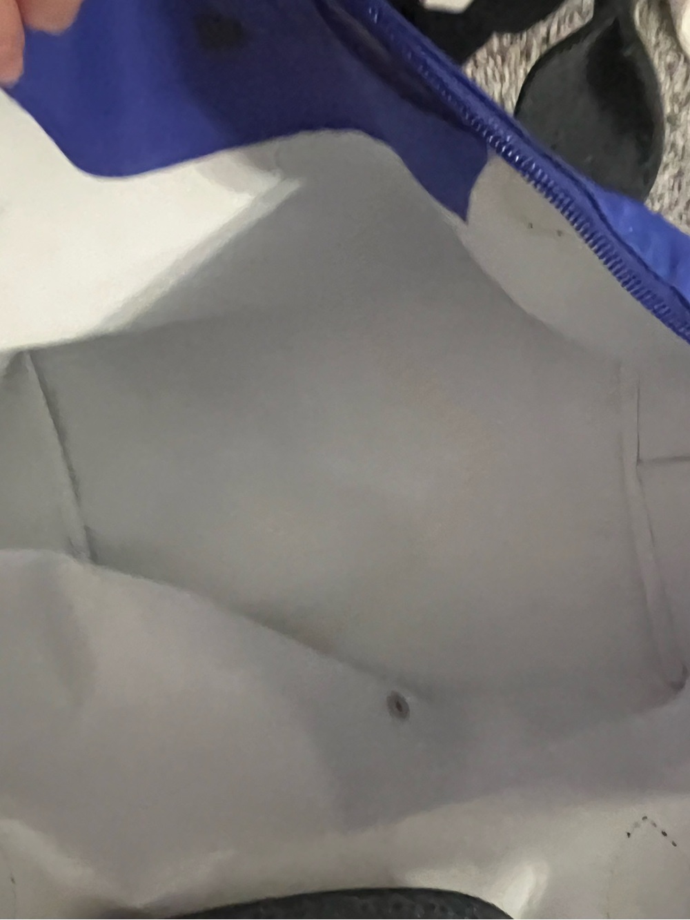 Longchamp Le Pliage Classic Large Tote Bag in Electric Blue - Picture 3 of 3